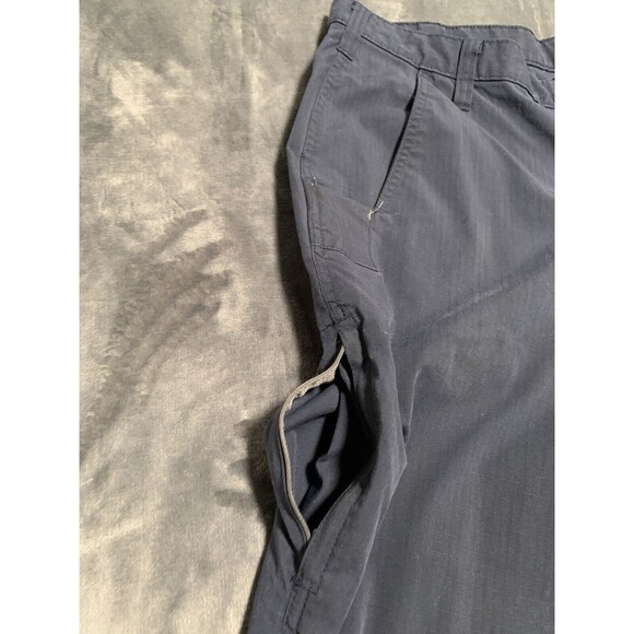 Carhartt Pants Mens 36x32 Navy Blue Rugged Flex Rip Stop 74533-20 Relaxed Flaw - Picture 7 of 16